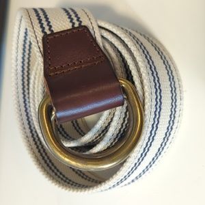 J Crew woven belt